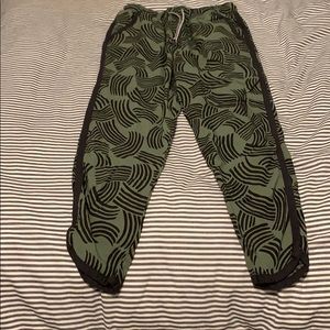 Target girls army green and black pants